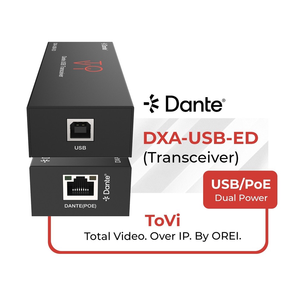 Dante® USB Transceiver - DXA-USB-ED