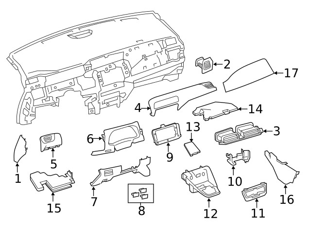 Genuine Nissan Lower Panel 68922-5SP0B