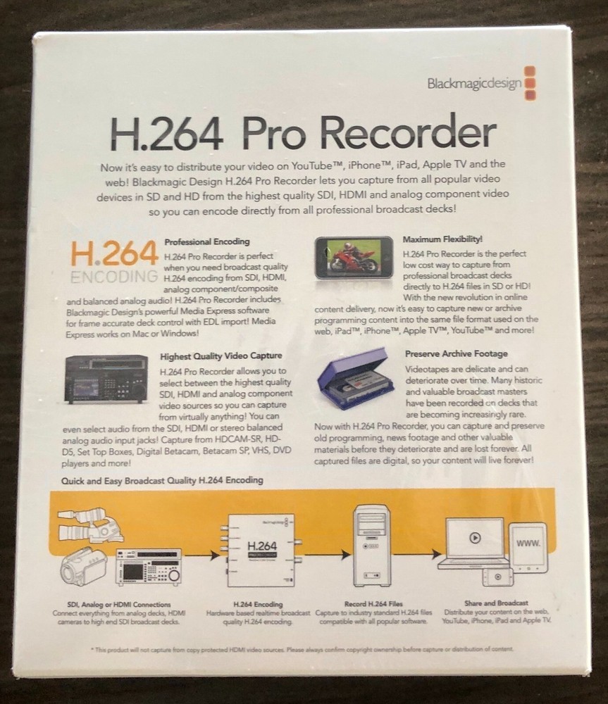 Encoder H.264 Pro Recorder