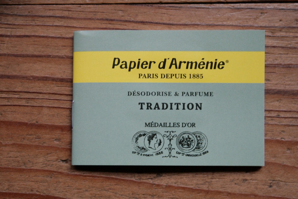 Genuine Armenian Paper natural deodorizer, triple notebook
