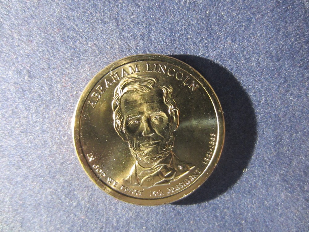 2010-D Abraham Lincoln President Dollar MINT STATE UNC Upper Grading RANGE