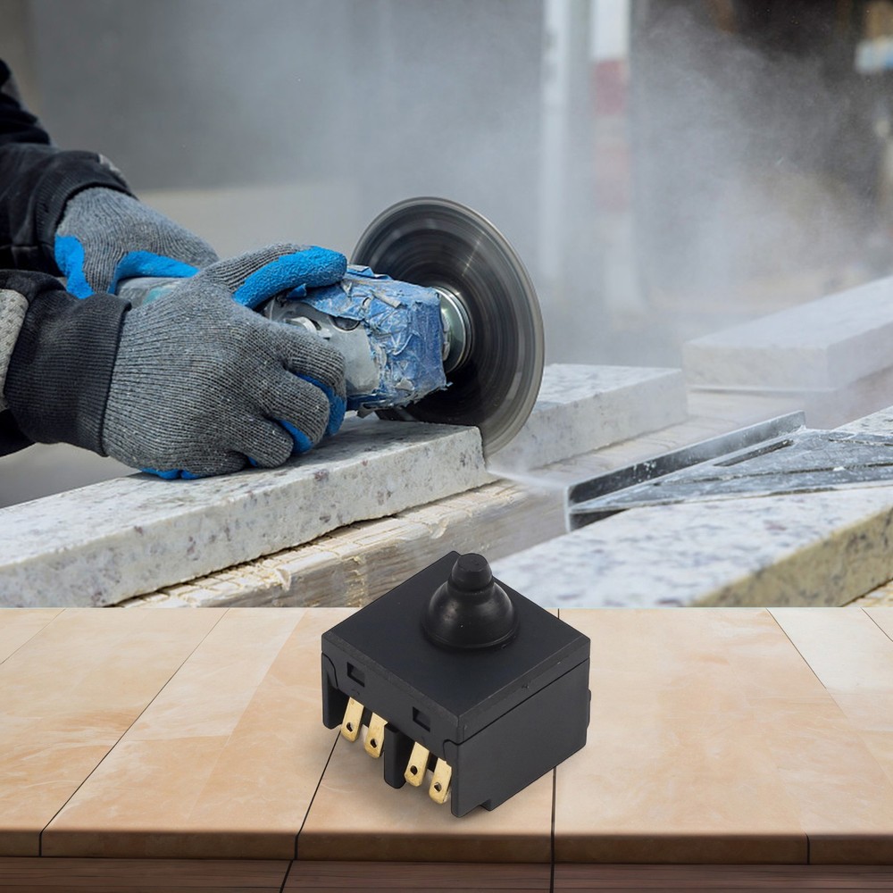 Replacement Push Button Switch For Angle Grinder 100 Polisher Accessory