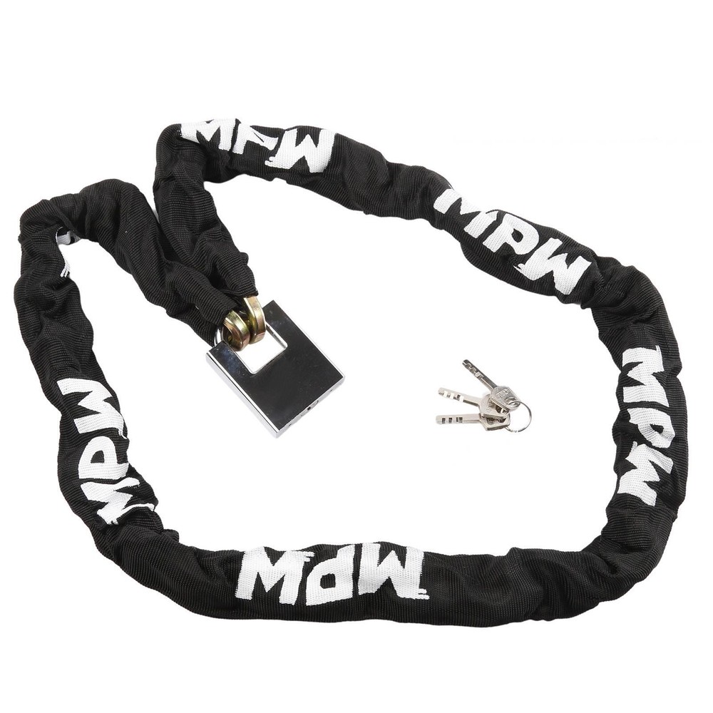 HD Motorcycle Scooter Security Chain & Padlock for 1.5M