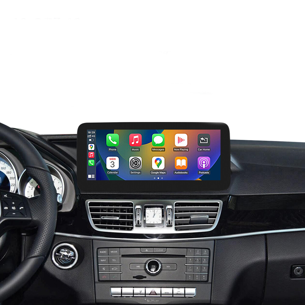 12.3'' Wireless Carplay Touch Screen AndroidAuto For Benz E Class W212 2009-2016
