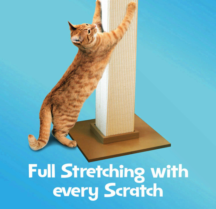 Pioneer Pet Ultimate Scratching Post (Beige)