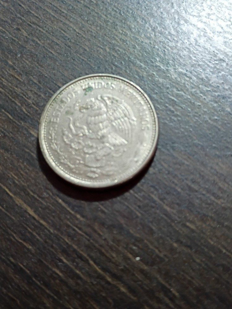 1987 $50 Peso Mexican Coin