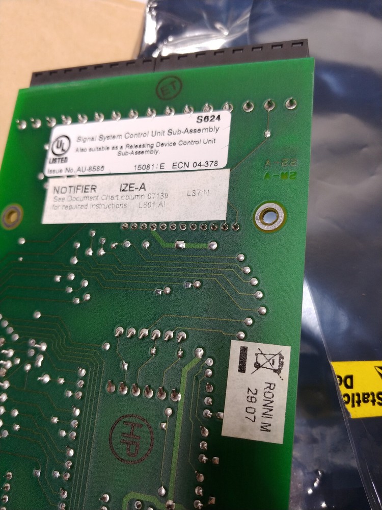 NOTIFIER IZE-A INITIATING ZONE EXPANDER FIRE ALARM REPLACEMENT BOARD