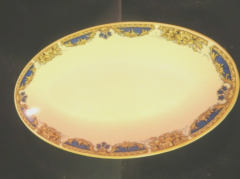 Wood's Ivory Ware 8-1/2" Oval Underplate Pattern 5X1526