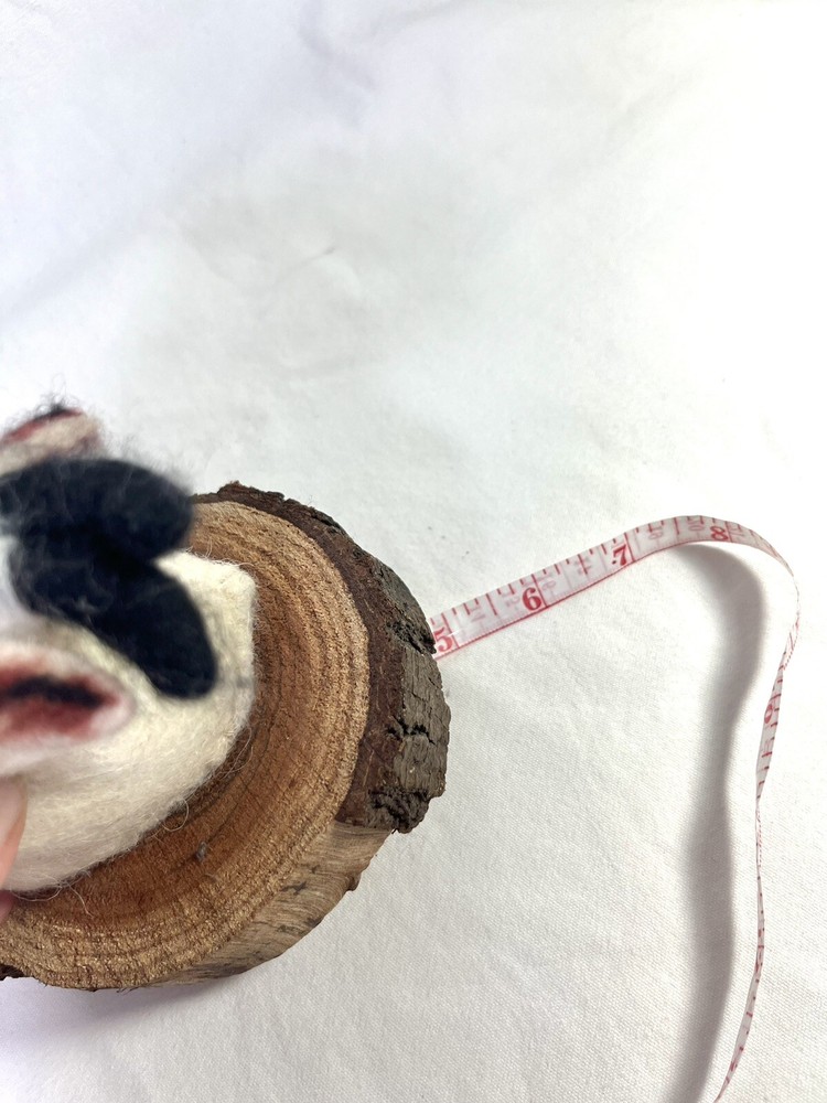 Mounted Mountain Goat Needle Felt