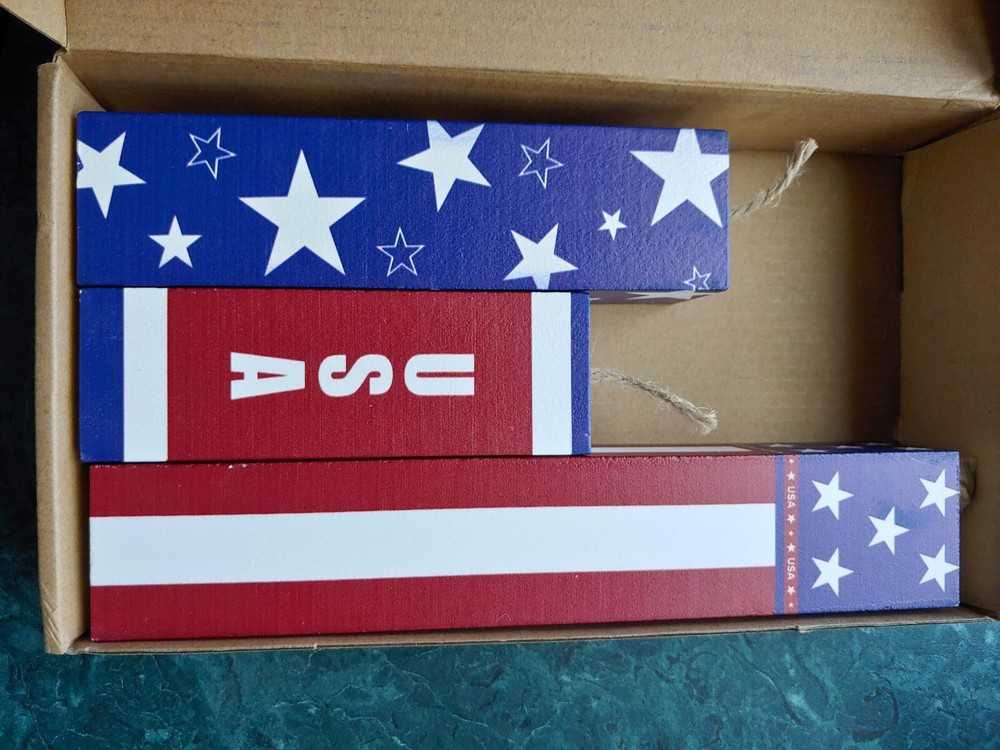 3 Piece Wooden Firecracker Set