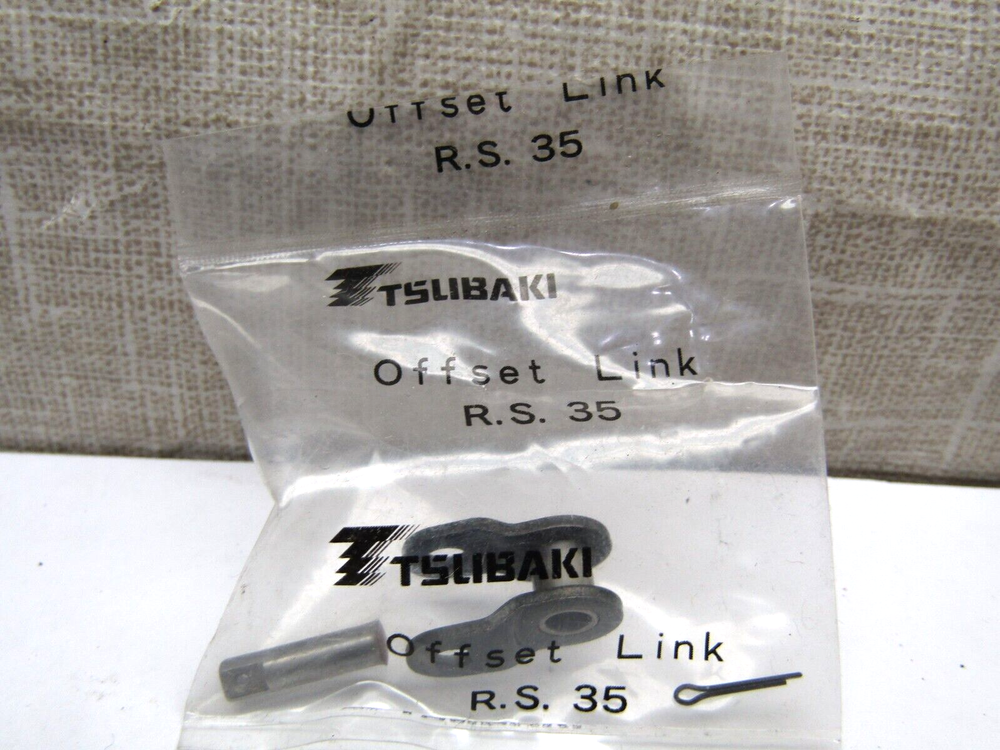 Tsubaki RS-35 #35-1 Roller Chain Offset Link