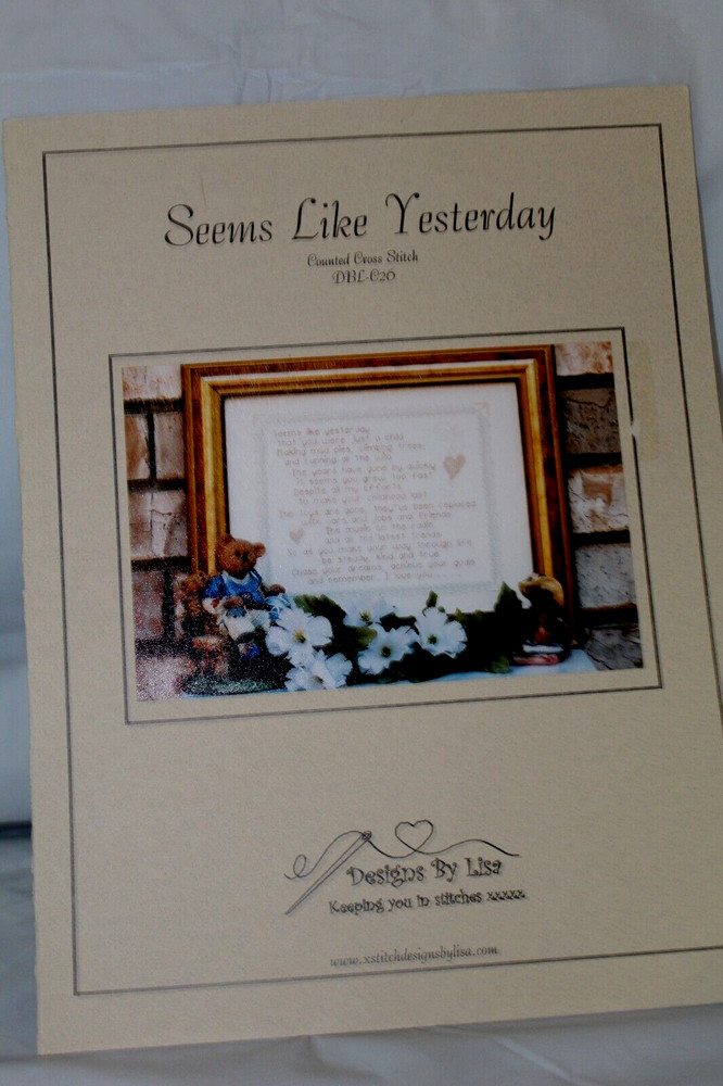 Seems Like Yeserday Cross stitch pattern
