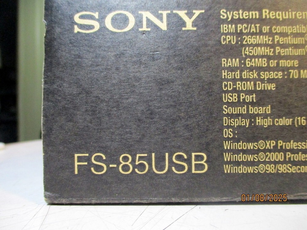 Sony FS-85USB Desktop Digital Transcriber (NEW IN BOX)