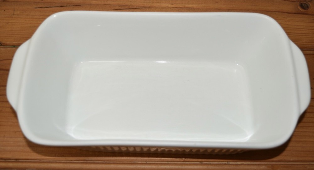 XINGYE Baking Dish 1.2ltr - White Porcelain - EUC