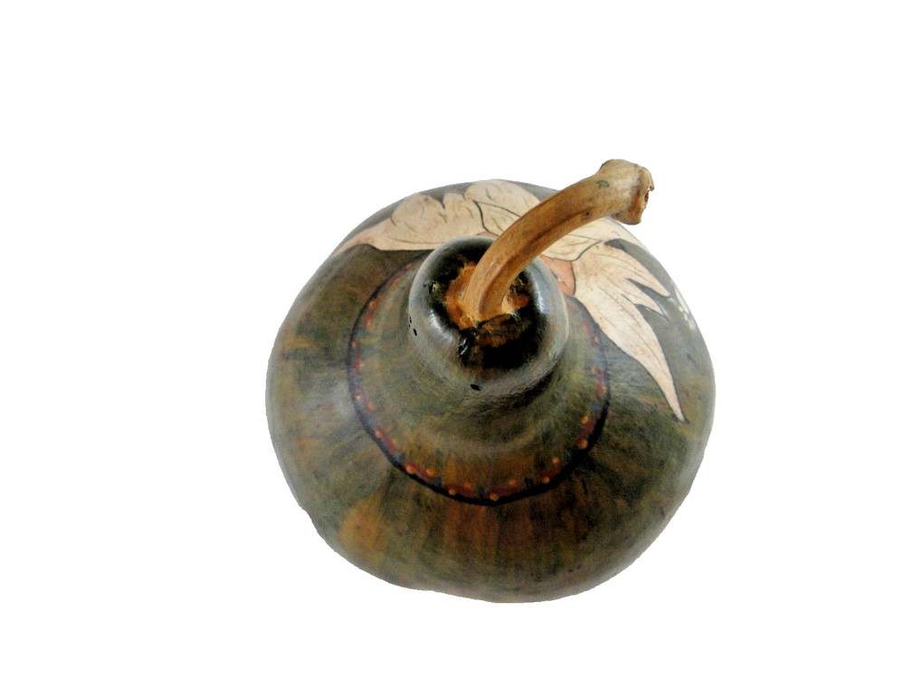 Noah's Ark Hand Painted Gourd Art Decor