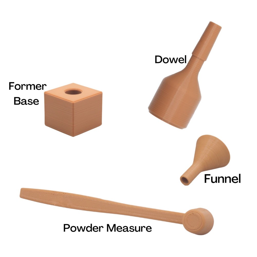 Inline 50 cal. Paper Cartridge Former Basic Kit