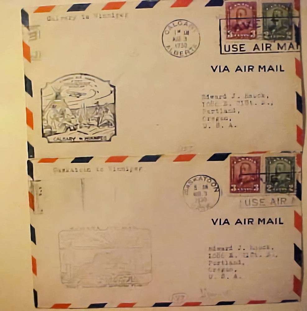 CANADA FLIGHT 1930 2 DIFF
