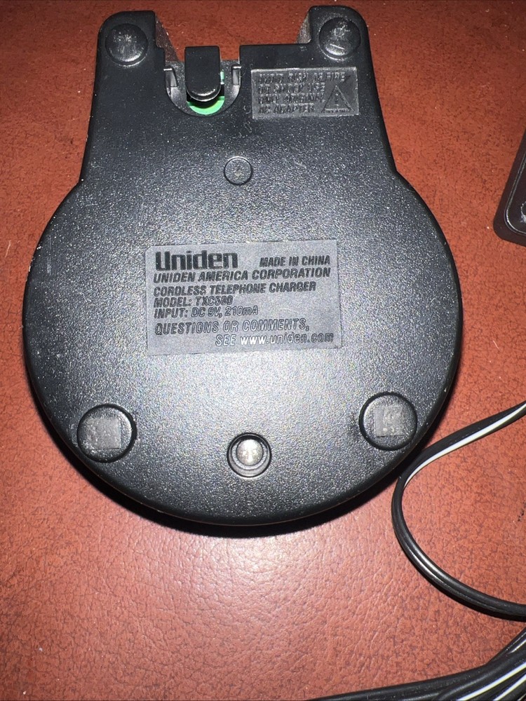 Uniden Phone Base & AC Adapter ONLY for Model TXC580 Replacement Part