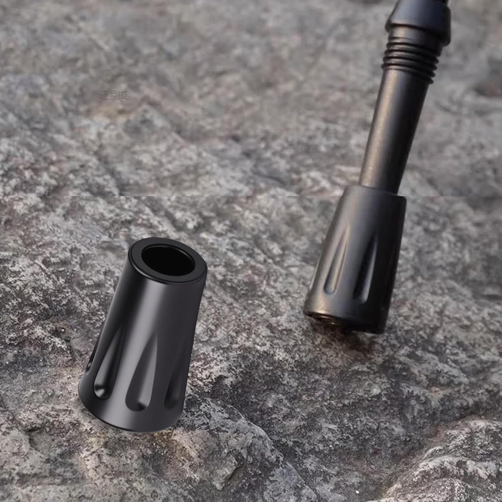 8Pcs Walking Stick Tips, Trekking Pole Tip, Walking Cane Tips Replacement Rubber