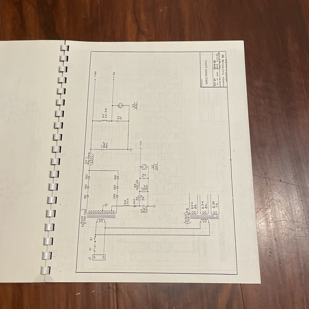 Hamner Model N-803 Electronic Timer Operating Manual