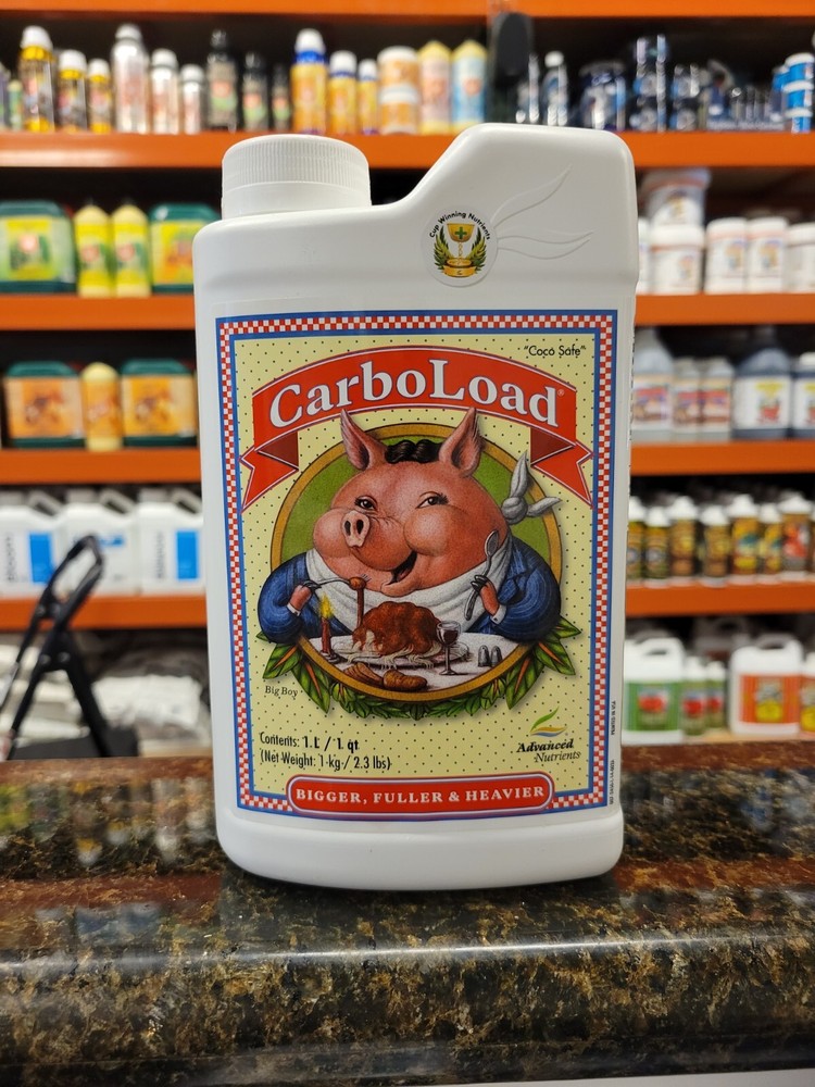 Advanced Nutrients 1 Liter Carboload (Bigger, Fuller, Heavier) Sugar for Plants