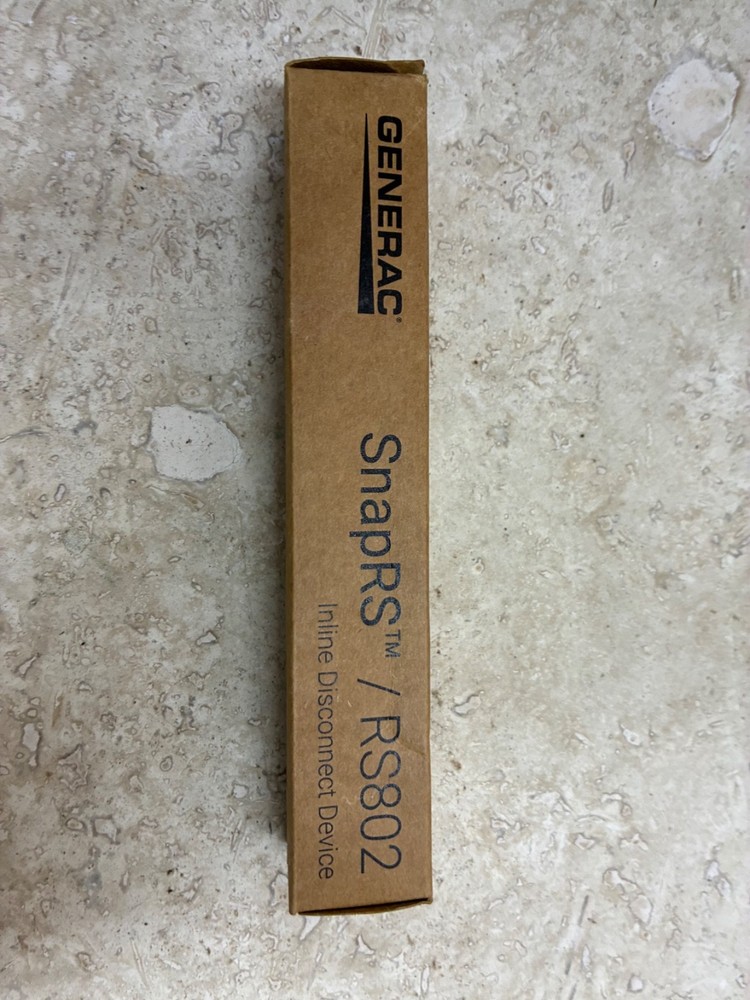 Generac RS802 SnapRS Inline Disconnect Device