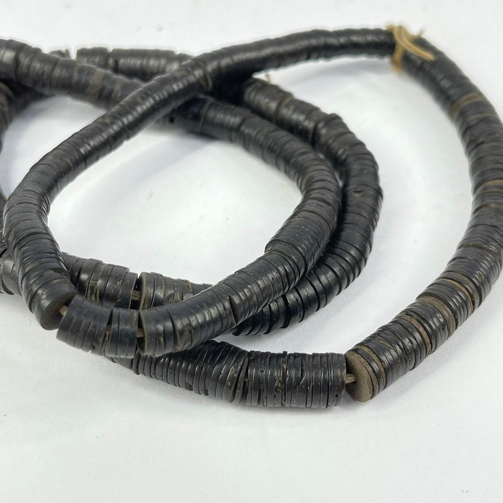 Coconut Shell Heishi Beads 31inch