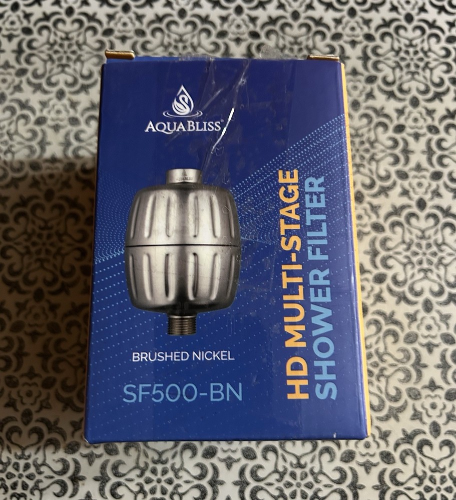 AquaBliss HD Shower Filter #1 HEAVY DUTY Multi-Stage Shower Filter (SF500-BN)