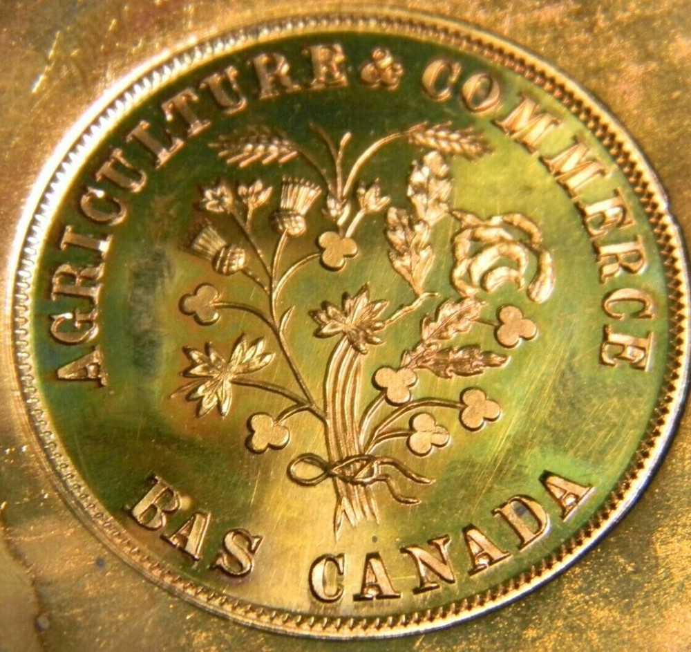 Canada 1960's Thomas Elder Restrike Bashlow-1 Token medal (0001)