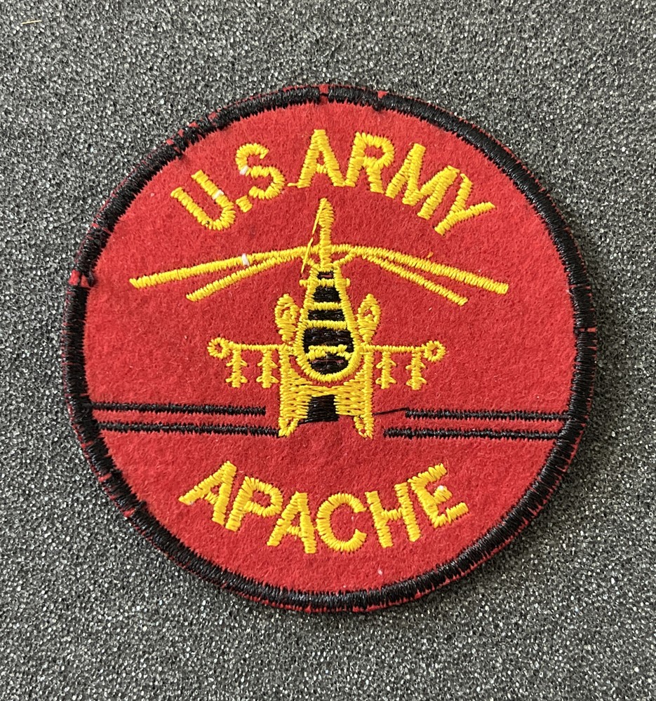 US Army Apache Helicopter Patch