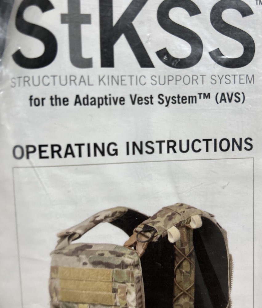 Crye Precision StKSS Structural Kinetic Support System for AVS X-Large MULTICAM
