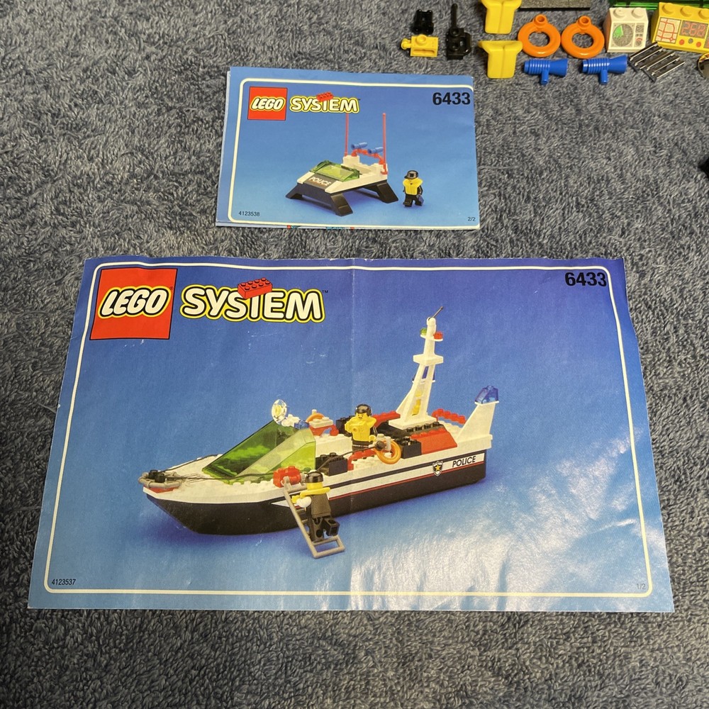 LEGO Town 6433 Coast Watch 100% Complete W/Instructions