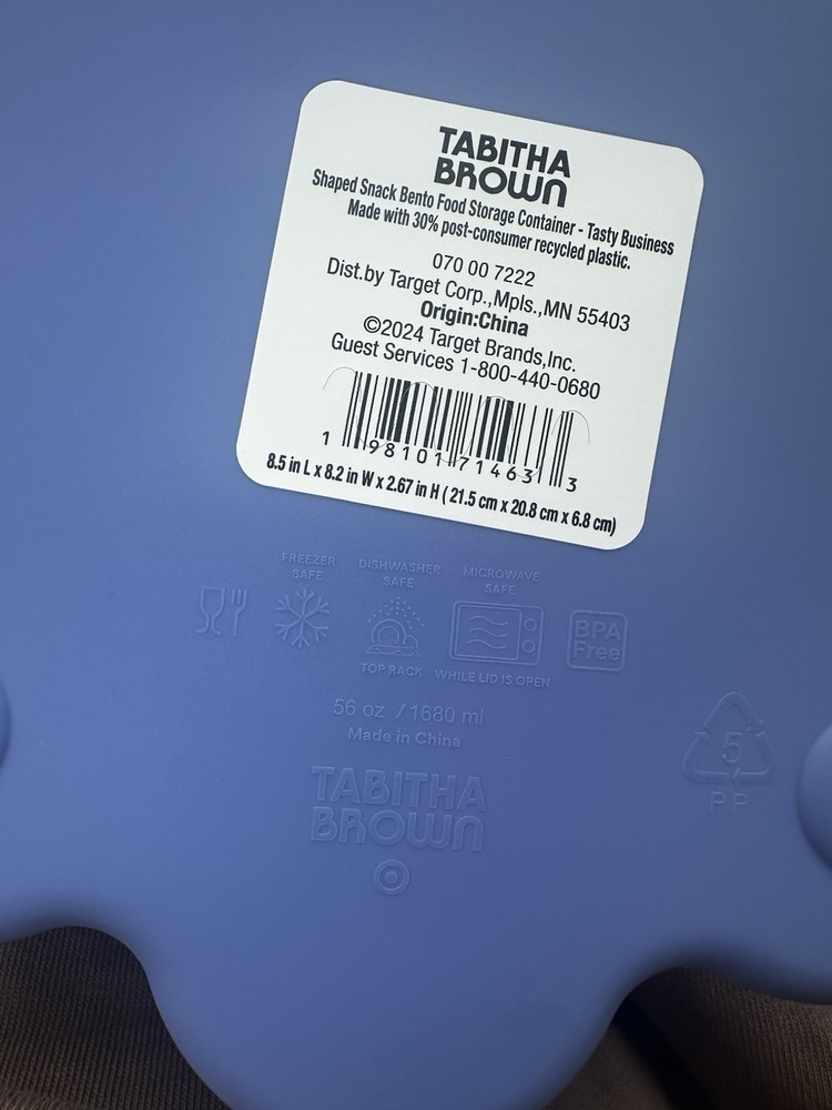 Tabitha Brown Bento Snack Storage Container for Target