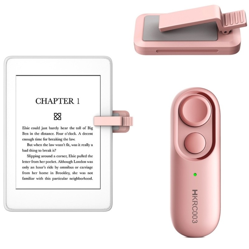 Ergonomic Clickers Control with Strap Remote Control Page Turner
