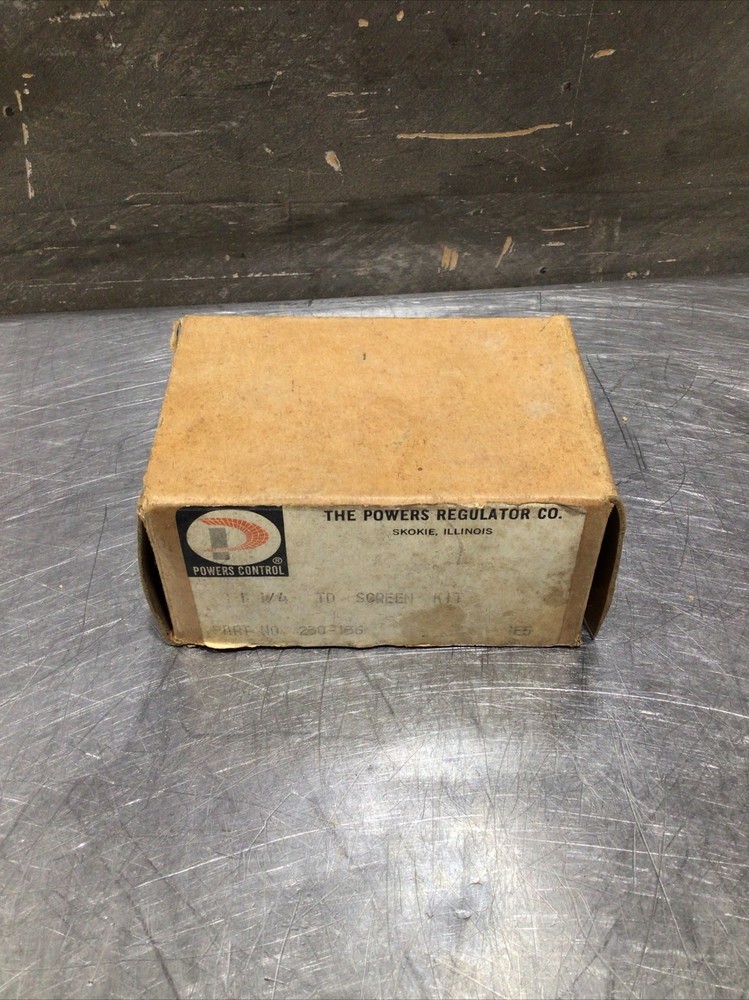 Nos Surplus Powers 230-136 1 1/4 Tri Duty Screen. Partial Kit