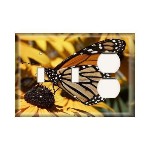 SnazzySwitch Monarch Decorative Light Switch Plate Cover
