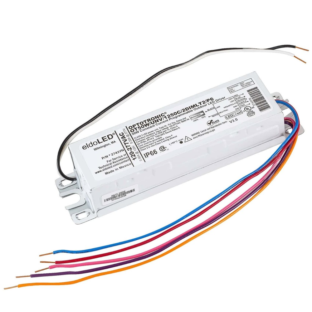 eldoLED *2743YN 50W Dimmable LED Driver, Programmable Outdoor (Osram 79371)