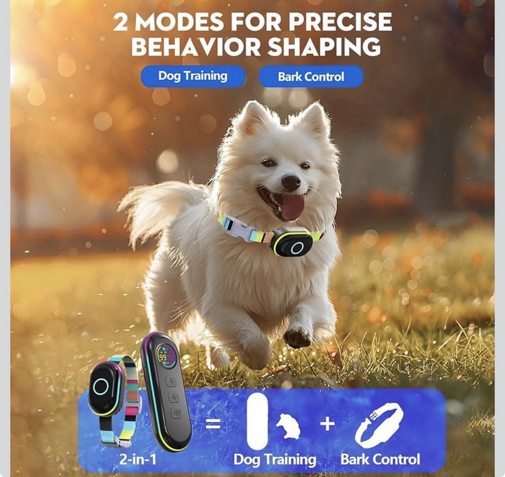 Going Meta Dog Bark Training Collar