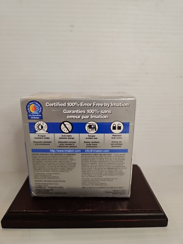 3M Imation High Density Diskettes 10-3.5"