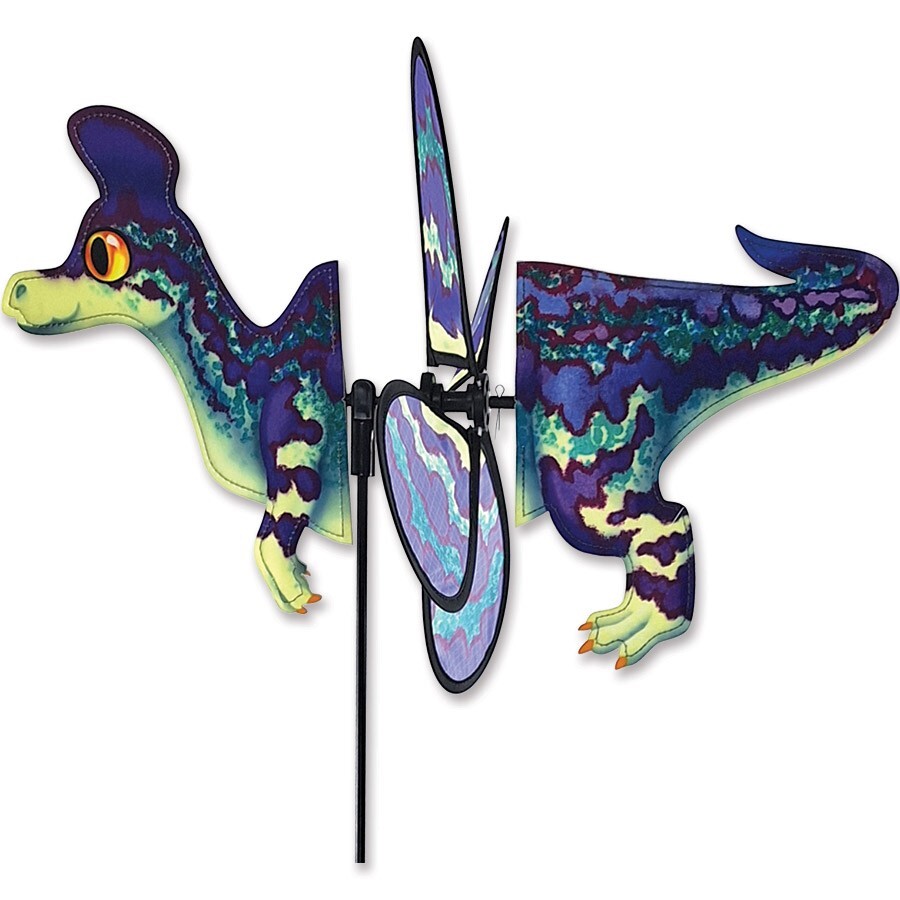 Lambeosaurus Dinosaur Petite Wind Spinner 17.5"