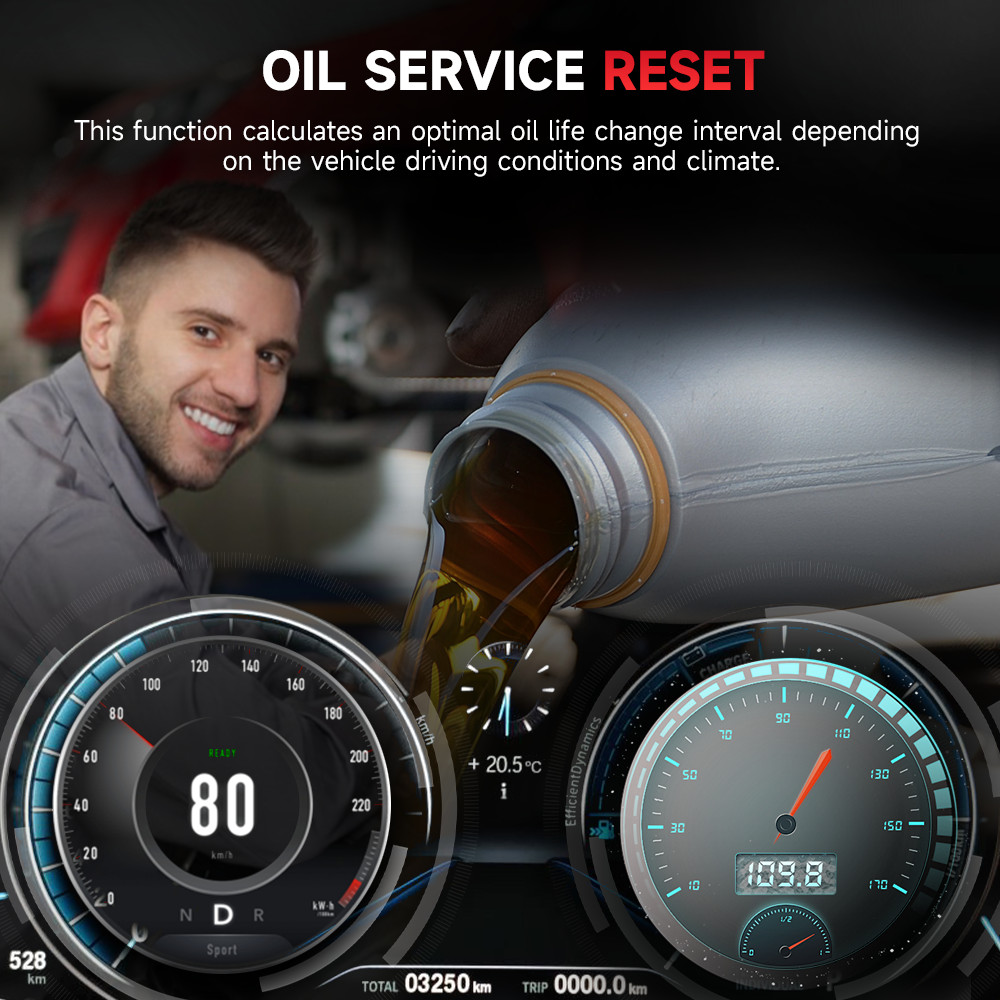 OBDPROG M500 Code Reader Mileage Odometer Correction Diagnostic Tool Oil Reset