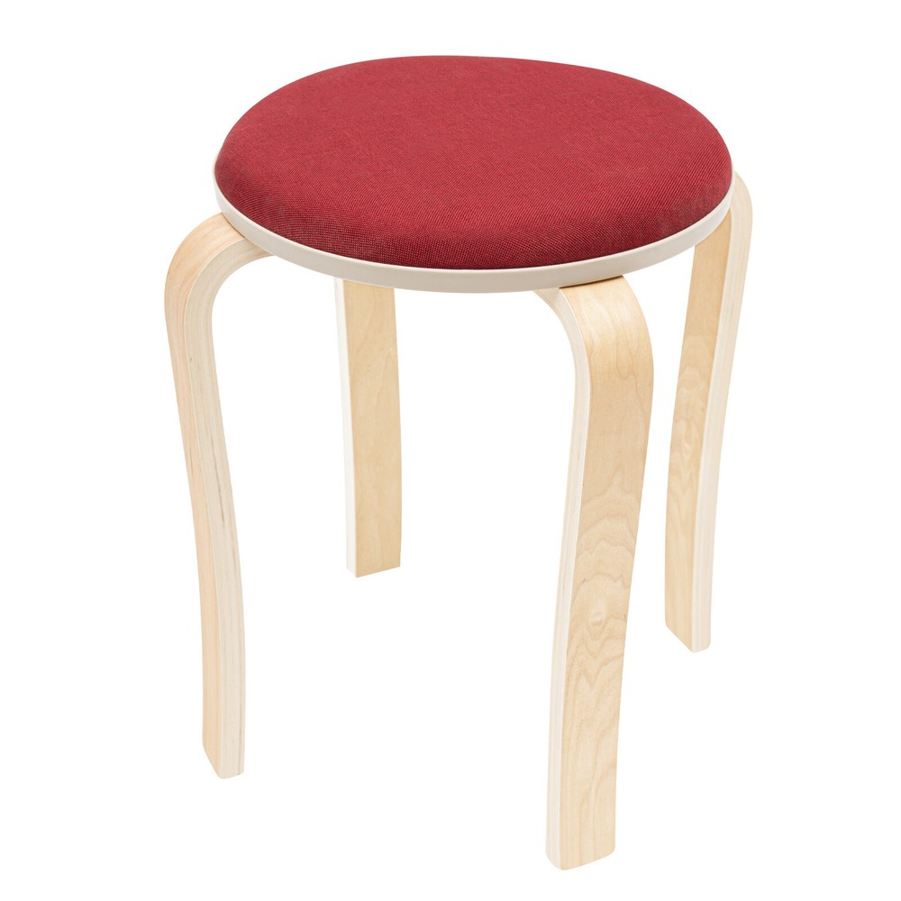 Stackable Stools, Stackable Round Stools, Set of 8 Stacking Wooden Stools NEW
