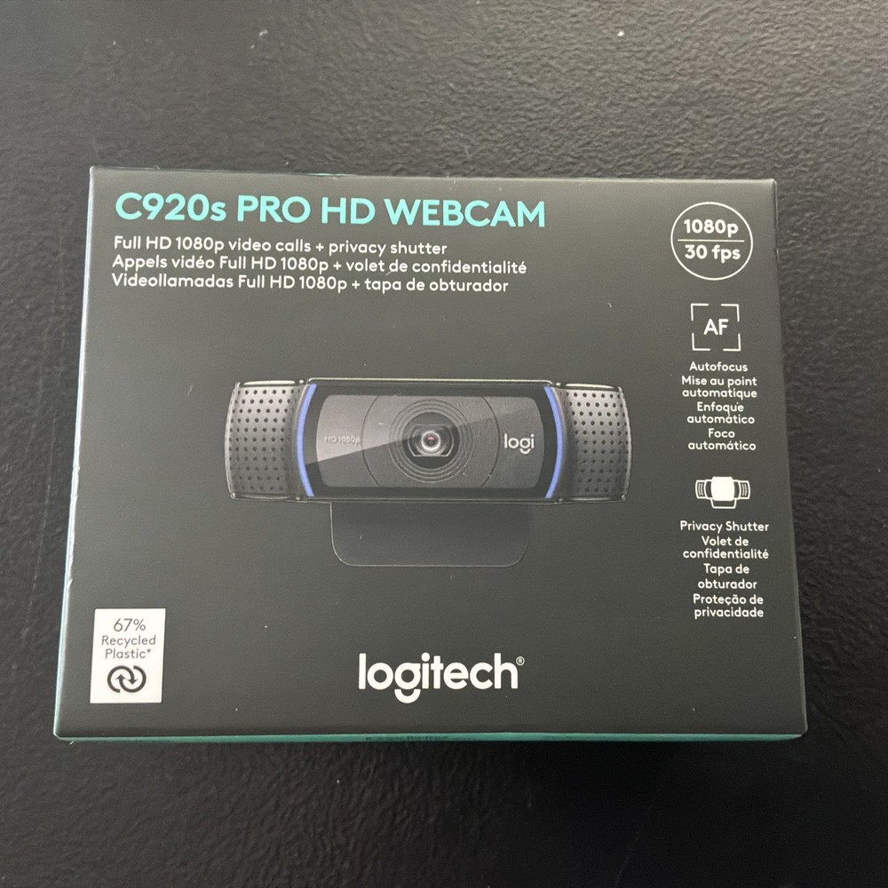 Logitech C920s HD Webcam