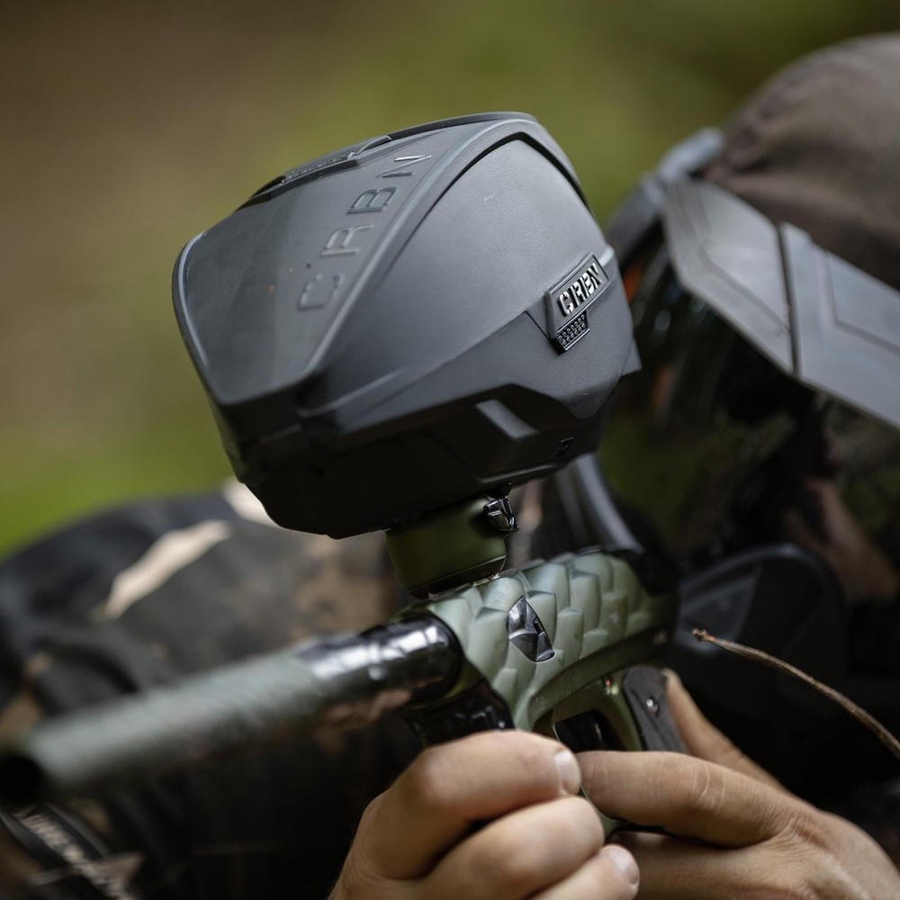 Black CRBN DRV Loader - Carbon Paintball
