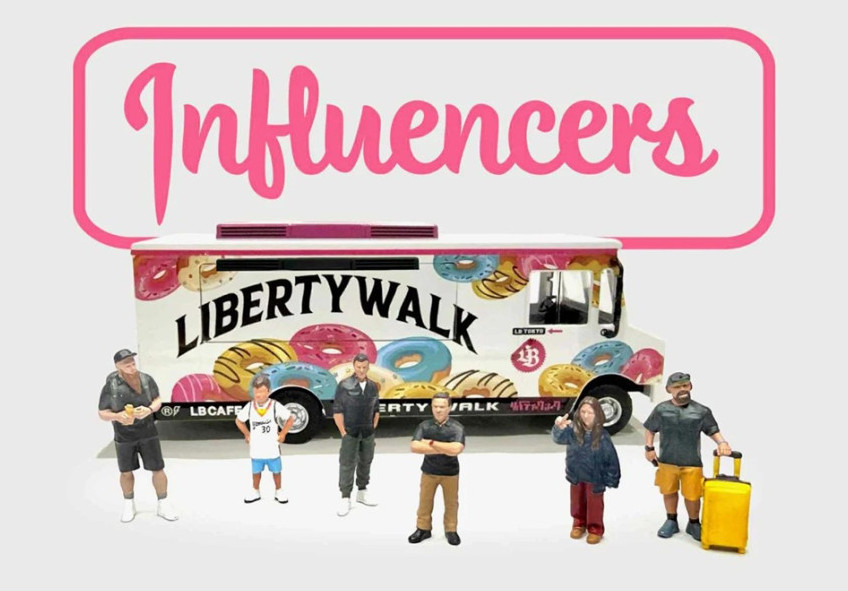 1:64 American Diorama Figure Set Influencers