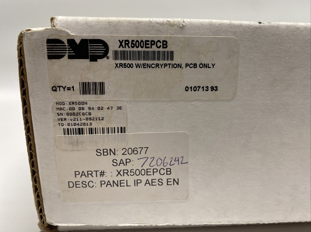 NIB DMP XR500EPCB Circuit Board