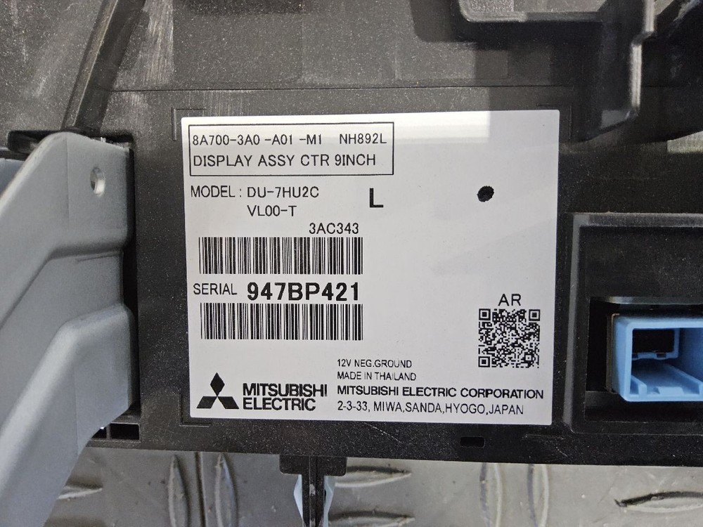 2023-2025 Honda CR-V Dash Mounted 9" Display Screen