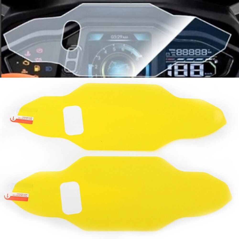 For SYM MAXSYM TL500 2x Speedometer Screen Film Scratch Protector Sticker motor