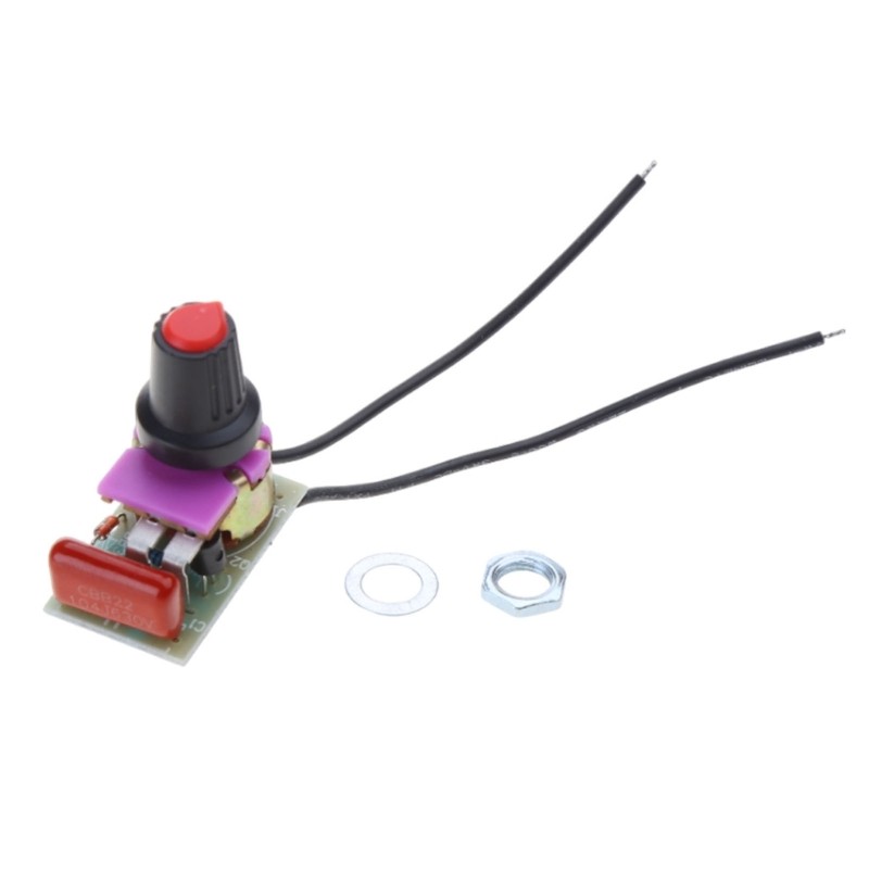 Dimmer Module 100W with Switch Speed Regulation Module DIY Kit For