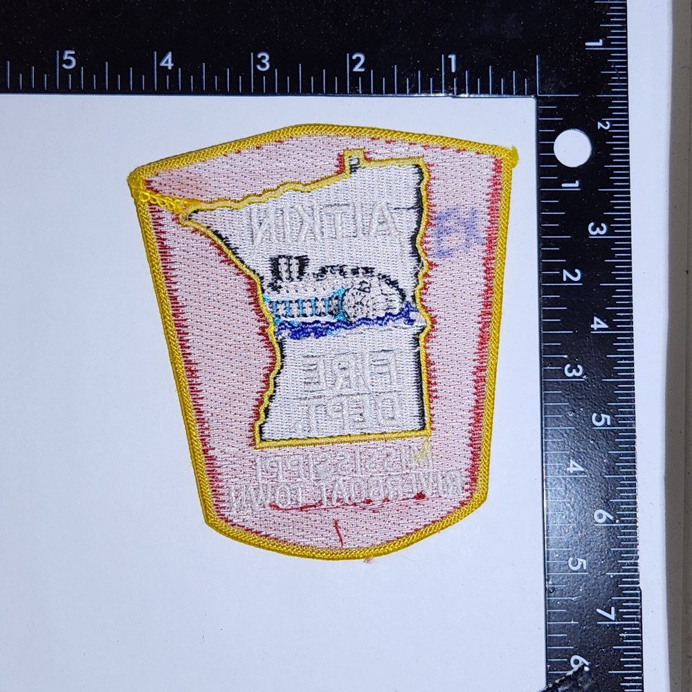 Aitkin, Mississippi Fire Department Patch. Great Condition!